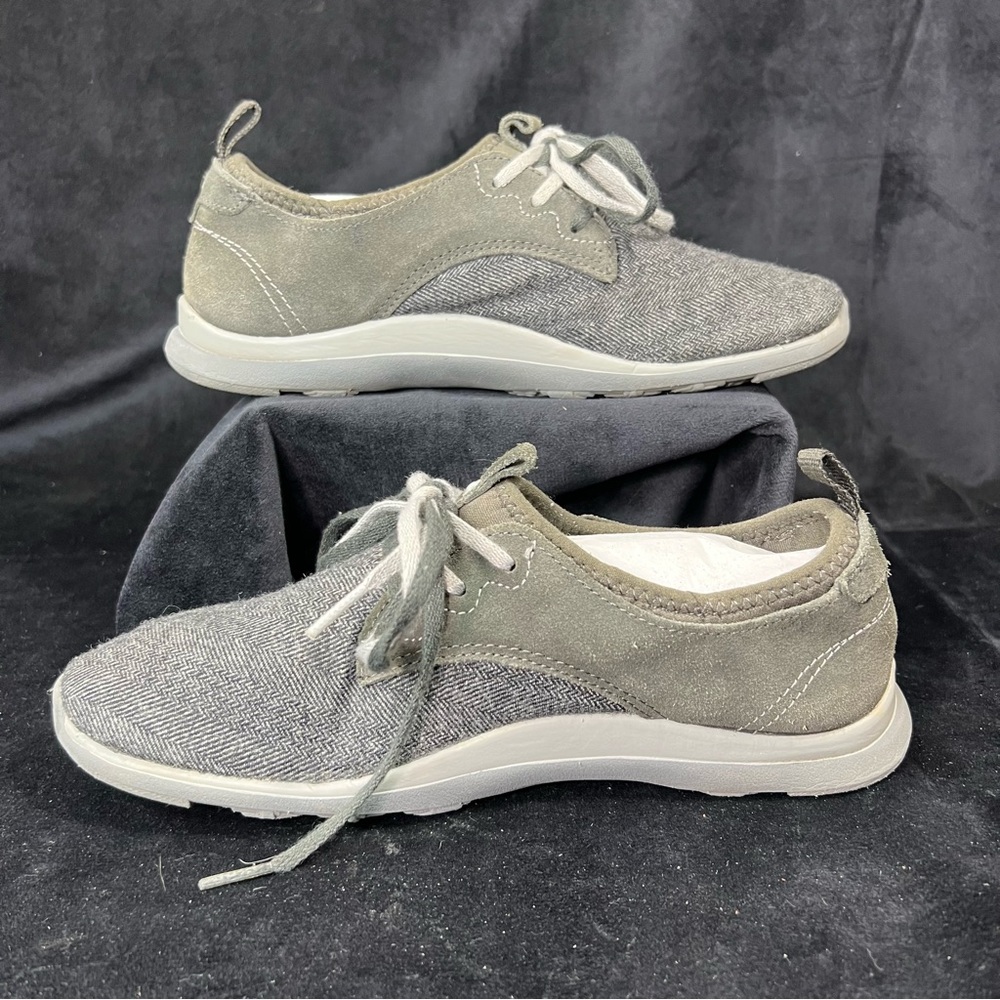 Merrell Women's Shoes Sneakers Getaway Shakra Herringbone Grey Lace Up Size 9